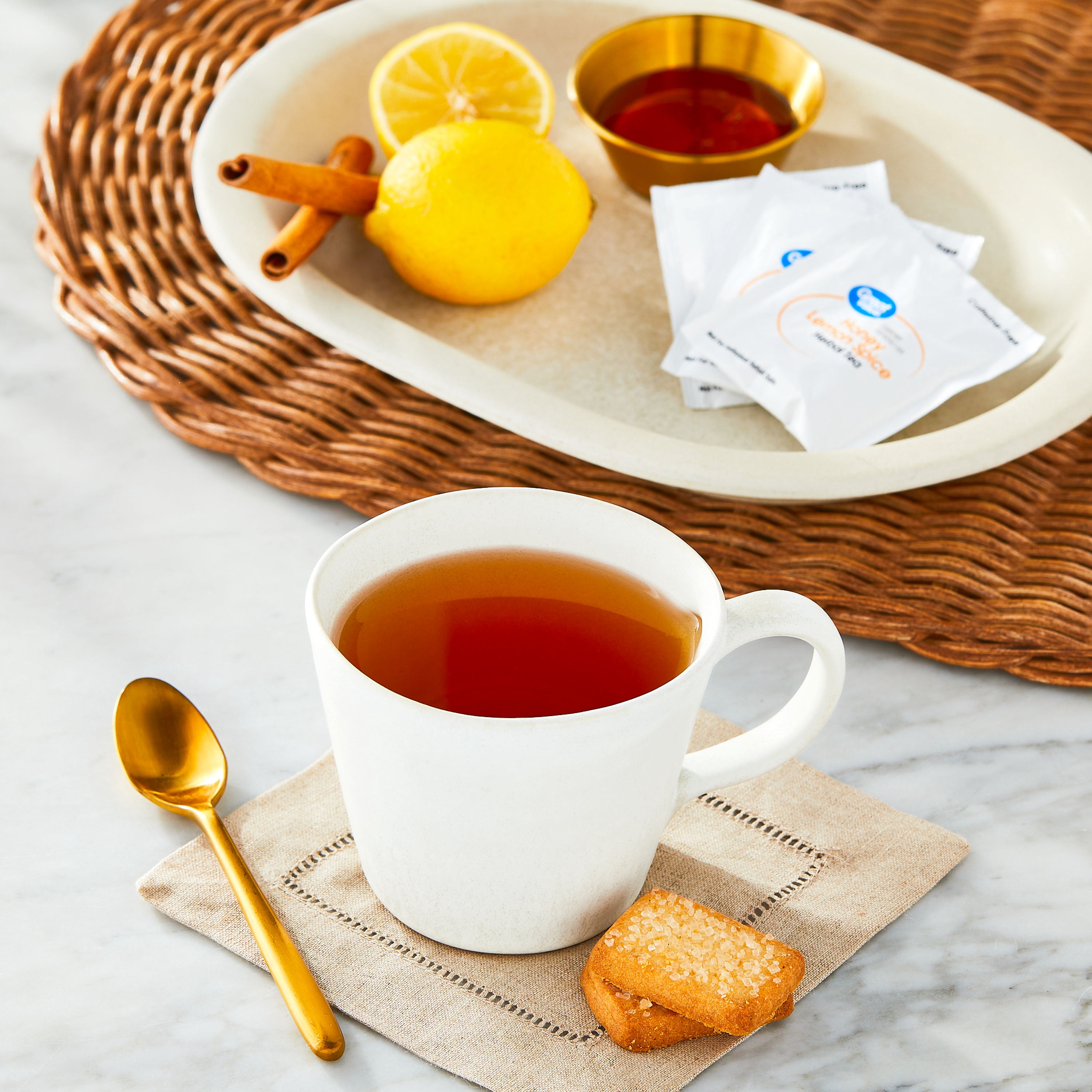 Great Value Honey Lemon Spice Herbal Tea Bags, 1.41 oz, 20 Count