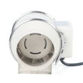 thumbnail image 3 of 4 inch Inline Duct Fan Tube Ventilation Fan Extractor Exhaust Blower 35W 220CFM, 3 of 20