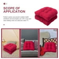Chair Cushions 2Pcs Wicker Chair Seat Cushions Ushaped Cushions Sofa
