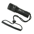 thumbnail image 3 of Linterna de buceo profesional IPX8 impermeable bajo el agua 100 m 800 lm 2 engranajes de aleación de aluminio alimentado por batería luz de buceo linterna subacuática para ANGGREK Otros, 3 of 8