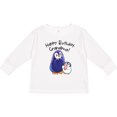 thumbnail image 3 of Inktastic Happy Birthday, Grandma Cute Penguins Boys or Girls Long Sleeve Toddler T-Shirt, 3 of 5