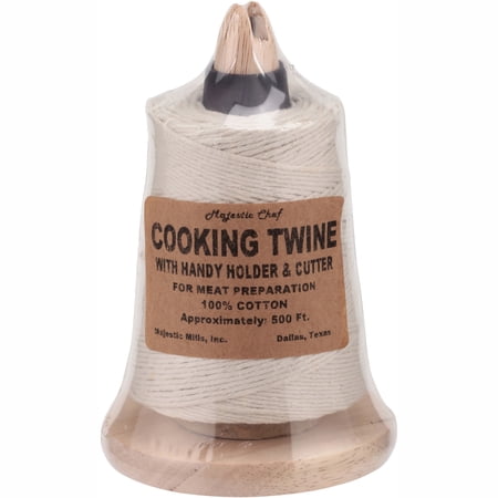 Majestic Chef Cooking Twine 500' Cone with Cutter & Holder ...