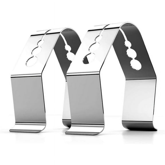 2024 TOP! Universal A Style Meat Thermometer Probe Clip Holder Ambient Temperature Readings BBQ Smoker Oven Grill,Set of 2