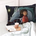 thumbnail image 6 of Spirited Away Throw Pillow Cover Decoration Pillow Case Cushion Home Decor for Home Sofa Couch One Size, 6 of 7