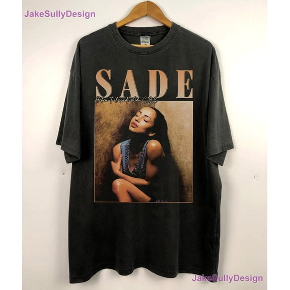 Vintage Sade Adu T-shirt, Style Bootleg Music Tee, Concert Tee