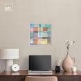 Color Board 2 Canvas Retro Geometric Abstract Wall Art by Art Remedy