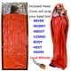 thumbnail image 4 of Saco de dormir Emergency Bivy Sack Leberna Mylar Survival, paquete de 4, 4 of 9