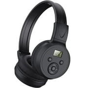 TINYSOME Wide Range FM Radio Headphone with 3.5mm AUX Cable Automatic Scan Station Radio