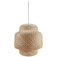 thumbnail image 2 of Modern Bamboo Pendant Light Rattan Lights Fixture Bamboo Wicker Chandelier Basket Light Fixture Cei, 2 of 5