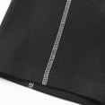 thumbnail image 6 of TKKCS Mens Crew Neck T-Shirts- Regular Fit Summer Contrast Stitching Casual Daily Wear Stretch Short Sleeve Tees Black Size 2XL, 6 of 8