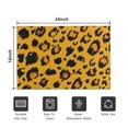 thumbnail image 5 of Yellow and Black Of Leopard Print Door Rugs,Washable Non Slip Door Mats Indoor,Decorative Door Mats,Entry Mat Indoor for Entrance,Bedroom,Kitchen,Bathroom,16"x24", 5 of 6