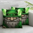 thumbnail image 3 of Nawypu  St Patricks Day Pillow Covers, St Patricks Decorations Green Pillow Covers for Couch Sofa Living Room Spring Decorations for Home Indoor Buffalo Plaid St Patricks Day Decor, 3 of 5