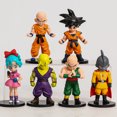 thumbnail image 3 of Figura de acción de PVC Arco Iris Latino Dragon Ball Goku Piccolo Gamma 2 Tien Kendhan Bulma 6 uds, 3 of 5