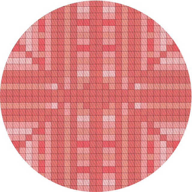 Ahgly Tapis Rond Lavable en Machine Intérieur Transitionnel Camion de Pompiers Rouge, 3 Pieds Rond
