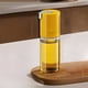 thumbnail image 5 of Botella dispensadora de aceite automática, bote de aceite de cocina a prueba de fugas, botella de vidrio de 500 ml con pico y diseño antigoteo para un vertido preciso, ideal para cocinar,, 5 of 8