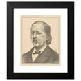 thumbnail image 2 of Ferdinand Hart Nibbrig 20x24 Black Modern Framed Museum Art Print Titled - Portret Van Hendrick Peter Godfried Quack, 2 of 5