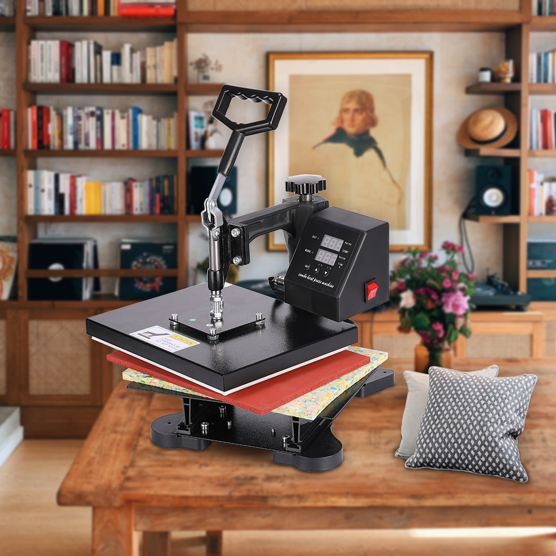 Swing Away Clamshell Printing Heat Press Machine 12 x 10 ...