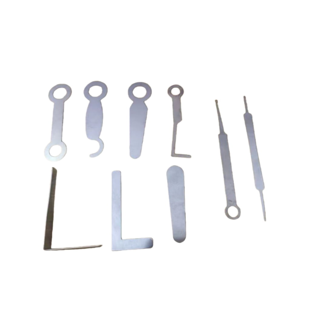 MOMOJIA Brasses Instrument Repair Set with Hook Shovel Tweezers for Fine Adjustments