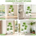 thumbnail image 4 of Metal & Wood Plant Stand Indoor & Outdoor Multi Levels lbs Capacity, 4 of 7