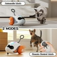 thumbnail image 4 of Interactive Cat Toys for Indoor Cats with Upgraded Rechargeable Joystick Remote Control Smart Automatic Moving Cat Toys with 2 Modes Kitten Toys for All Breeds of Bored Cat Exercise-Blue, 4 of 7
