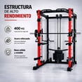 thumbnail image 3 of Jaula Multifuncional Pro Gimnasio Multiestacion Smith Poleas, 3 of 8