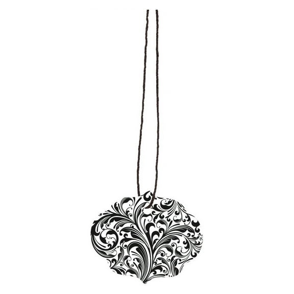 SSWBasics Small Strung Ornate Oval Elegant Tags - 1½”H x 1½”W - Pack of 500