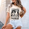 thumbnail image 5 of UFO Meme Beam Me Up This Place Sucks T-Shirt, Cynical Woman Alien Abduction Retro Comic Tee, 5 of 8
