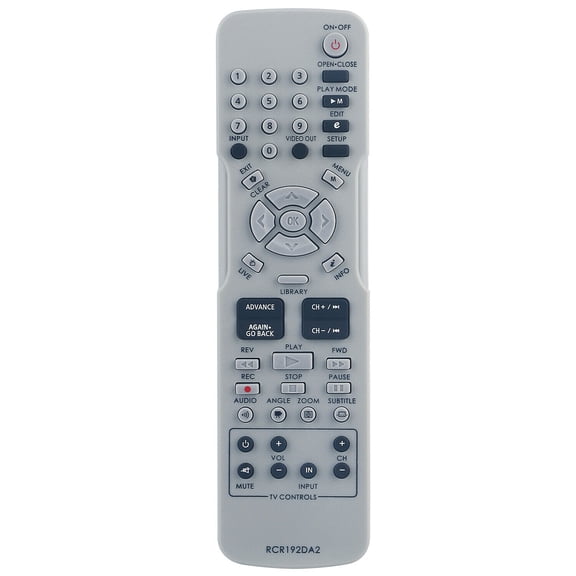 RCR192DA2 Replace Remote Control for RCA DVD Recorder DRC8030N