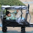 thumbnail image 4 of GLFILL Housses de Pluie pour Chariot de Camping PVC Jardin Pique-Nique Chariot Poussette Housse Imperméable Accessoires de Poussette Équipements de Camping, 4 of 8