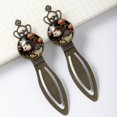 thumbnail image 3 of Hedgehog Book Accessories: Vintage Copper Crown-Shaped Bookmarks - Stainless Steel Material - Gift for Readers and Book Lovers - Set of 2, 3 of 5