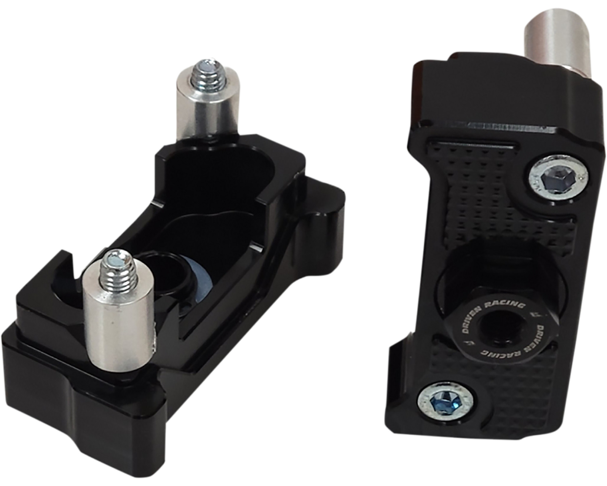 Driven Captive Black Axle Block Slider (DRCAX204BK)
