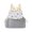 Grey, variant on Leeye Schoolbag Backpack with Embroidered Name and Text Customizable for Picnics Travel Nursery DIY