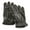 Black, variant on Men's Insulated Leather Gloves Natural LARGE