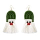 thumbnail image 1 of Pendientes Tejidos De Navidad, Pendientes Bohemios Tejidos Con Borlas De Papá Noel, Pendientes Colgantes De Gota Trenzados Hechos A Mano Para Mujeres Y Niñas Scienceny AP006515-03, 1 of 6