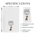 thumbnail image 5 of Paño de cocina Geqtt Boston Terrier 41x61 cm tejido tipo waffle, 5 of 5