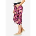 thumbnail image 3 of Woman Within Plus Size Petite Convertible Length Cargo Capri/Bermuda, 3 of 6