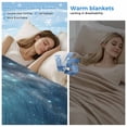 thumbnail image 2 of Sea Turtle Cooling Blanket, Lightweight Breathable Summer Throw Blanket with Double Sided Cold Effect, Coastal Blue Ombre Star Sky Picnic Beach Blankets Bed Sheet for Hot Sleepers 60"x80", 2 of 8