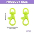 thumbnail image 5 of MOMOJIA Pack of 20 Dopamine Hues Plastic Clasps Easy Installation for Jewelry Making, 5 of 8