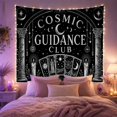 thumbnail image 2 of Cosmic Guidance Club Tarot Cards with Pillars and Candles, Mystical Vintage Style for Tarot Lovers, Spiritual Wall Art, Halloween Gift, Tapestry Wall Hanging for Bedroom and Dorm, 2 of 6