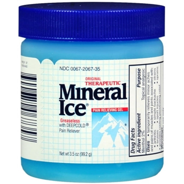 Mineral Ice Pain Relieving Gel 3.50 oz