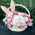 thumbnail image 4 of KCEHTA Bunny Butt Wreath Kit Spring Hanging Welcome Sign Wreath Attachment Easter Door Decorations, 4 of 5