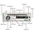 thumbnail image 4 of Marine Stereo Receiver Speaker Kit - In-Dash LCD Digital Console Built-in Bluetooth & Microphone 6.5" Waterproof Speakers 2 w/MP3/USB/SD/AUX/FM Radio Reader & Remote Control - Pyle PLCDBT65MRW, 4 of 6