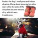 thumbnail image 5 of Greeniant TureClos, 4 Uds., zapatos para perros, botas de nieve impermeables de lana difusa cálida, calzado de invierno para mascotas de cuero PU Ropa para mascotas rosa albaricoque tipo 4 Greeniant PT000057-19B, 5 of 6
