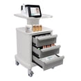 thumbnail image 5 of Professional-Grade 3-Drawer Utility Cart on Wheels - Trolley Cart W/ 3 Drawers, 5 of 16