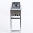 thumbnail image 4 of Parrilla De Carbón de material acero Inoxidable Bar Suministro Arte Decoración Bricolaje shamjiam Parrilla de barbacoa de carbón, 4 of 8