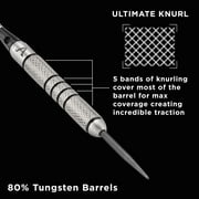 Viper Cold Steel 80% Tungsten Professional Steel Tip Dart Set, 24 Grams