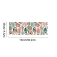 thumbnail image 3 of QTOCIO Colorful Printed Curtains Blackouts Curtains For The Kitchen Suitable For Bedroom And Kitchen Window Decorations, 3 of 4
