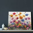 thumbnail image 3 of Lsque Colorful Wildflower Meadow Print Wall Art – Decorative Picture for Living Room, Bedroom, and Office (Horizontal), 3 of 6