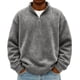 thumbnail image 1 of Ceisia Men's Long Sleeve Button Gift Collar Pocket Casual Polyester Versatile Fashion Shirt Top, 1 of 4