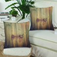 thumbnail image 2 of MKHERT Wooden Farm Gate Pillowcase Pillow Protector Cushion Cover 18x18 inch,Set of 2, 2 of 2